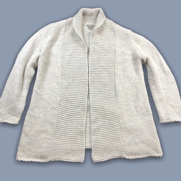 J. Jill Sweaters - J Jill Alpaca Blend Heavy Open Cardigan Sweater